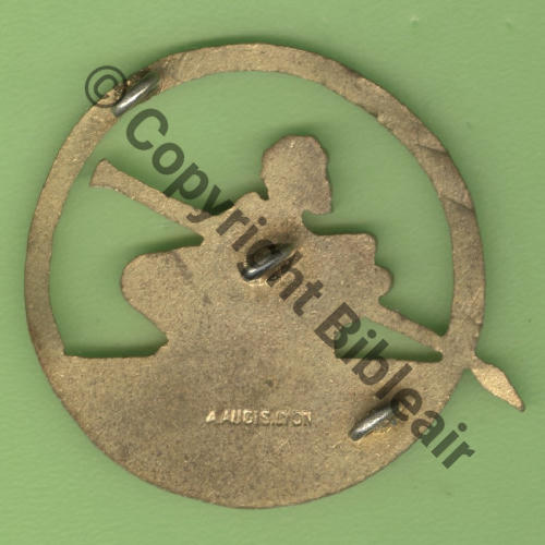 48 NH 3eDRILLE AOF GAO puis GLA.48  A.AUGIS.LYON 1Li 3Anneaux Dos lisse scintillant Src.Y.GENTY 166Eur 